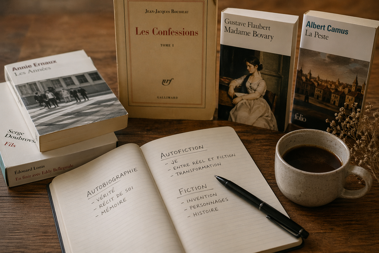 Autobiographie, autofiction, fiction : o&ugrave; placer la fronti&egrave;re ?