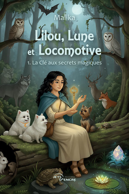 Lilou, Lune et Locomotive. Tome 1 – La clé aux secrets magiques